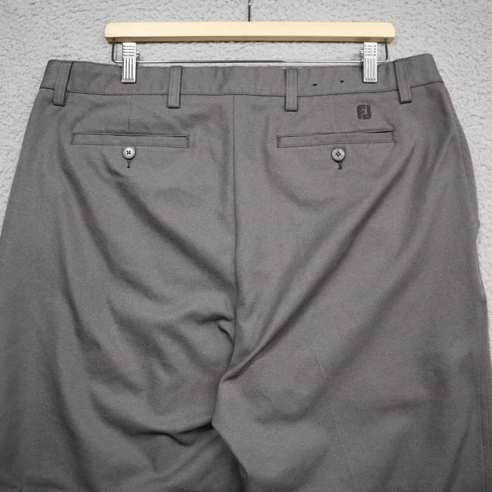 Footjoy Pants Mens 38x30 Gray Golf Performance‎ Flat Front Stretch Lightweight